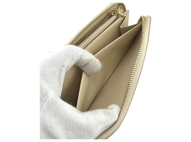 Cartera Larga Damier Azur Louis Vuitton Blanco - vista 18