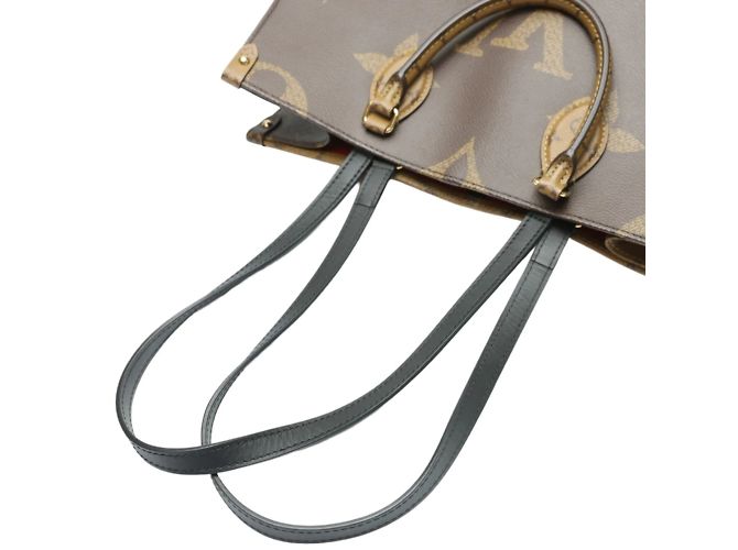 Borsa tote On the Go MM Monogramma Louis Vuitton Marrone - vista 10