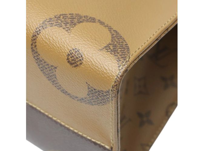 Borsa tote On the Go MM Monogramma Louis Vuitton Marrone - vista 12