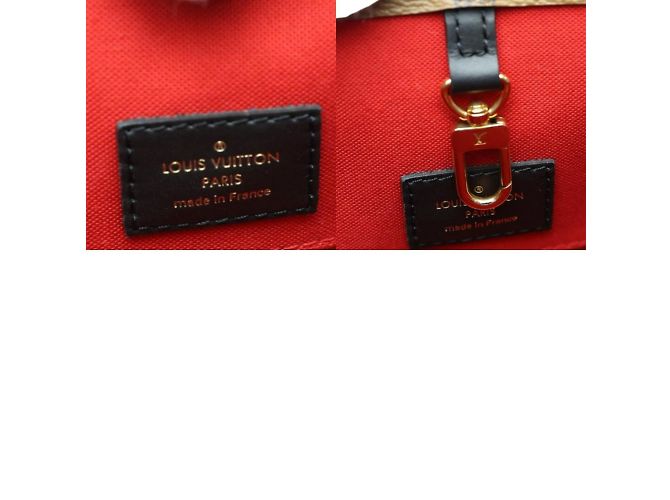 Borsa tote On the Go MM Monogramma Louis Vuitton Marrone - vista 20