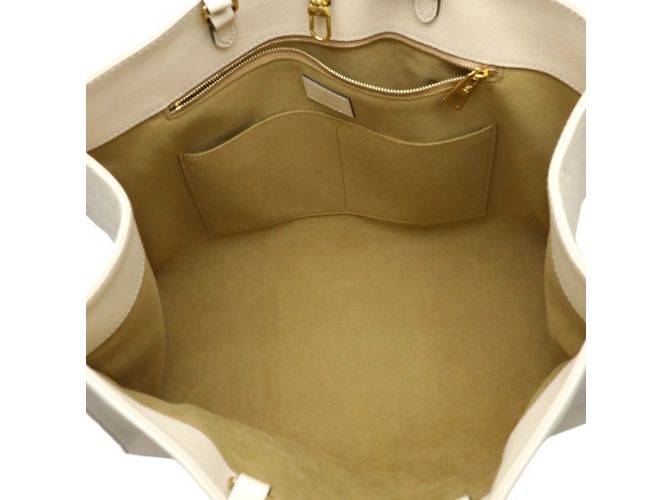 Borsa tote Monogram Empreinte Louis Vuitton Beige - vista 13