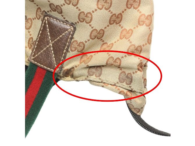 Borsa a mano Gucci GG Canvas Beige - vista 12
