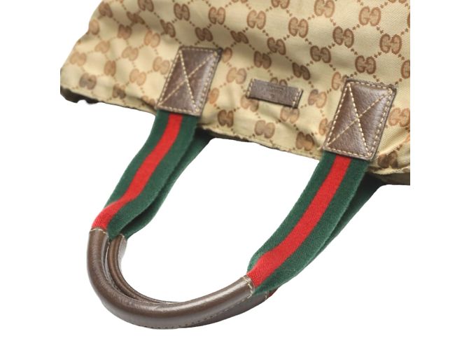 Borsa a mano Gucci GG Canvas Beige - vista 13