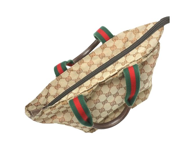 Borsa a mano Gucci GG Canvas Beige - vista 15