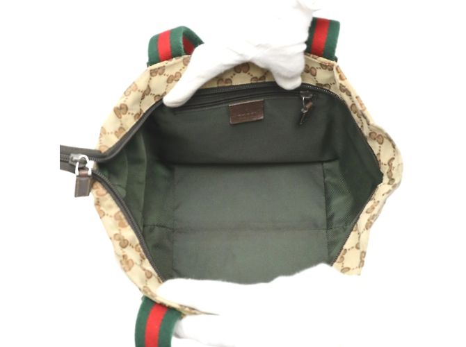 Borsa a mano Gucci GG Canvas Beige - vista 17