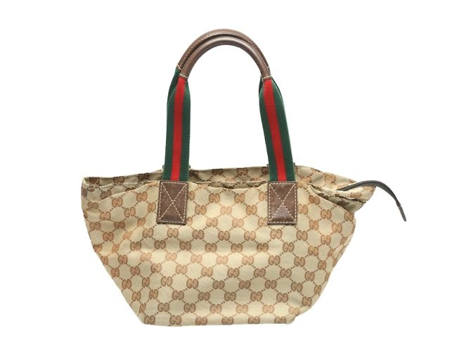 Borsa a mano Gucci GG Canvas Beige - vista 2
