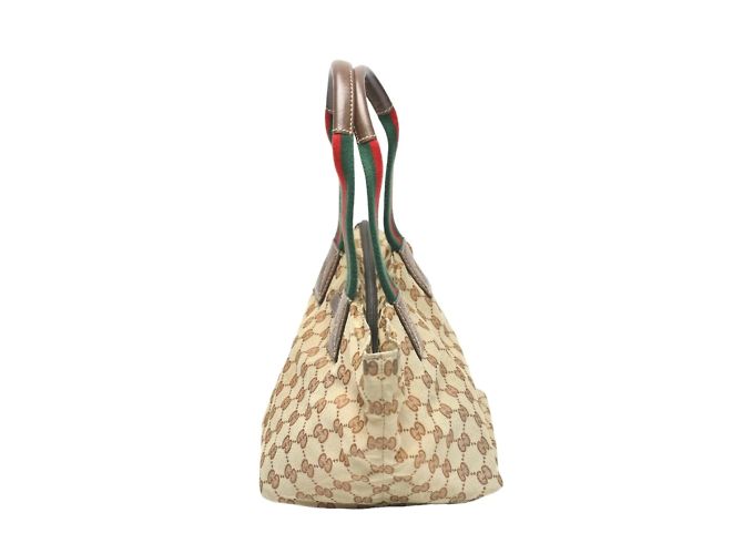 Borsa a mano Gucci GG Canvas Beige - vista 3