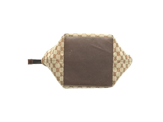 Borsa a mano Gucci GG Canvas Beige - vista 5