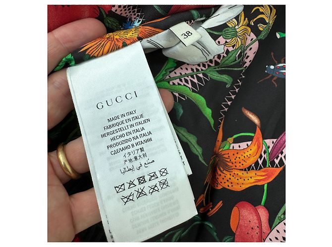 Gucci metallic leather bomber jacket Multiple colors - view 11