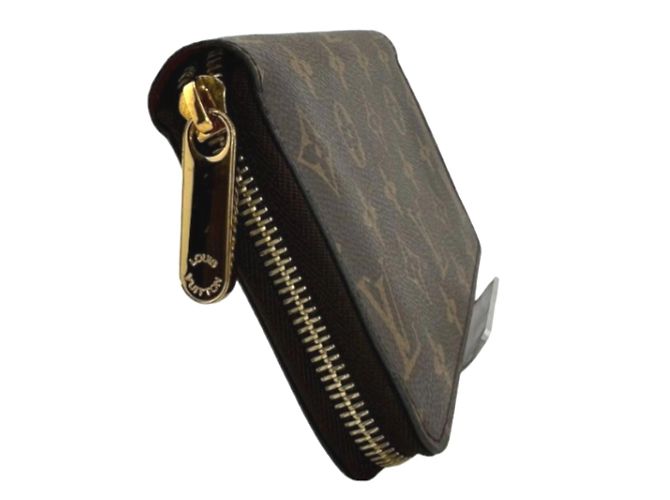 Cartera larga Monogram Louis Vuitton Castaño Fucsia - vista 4