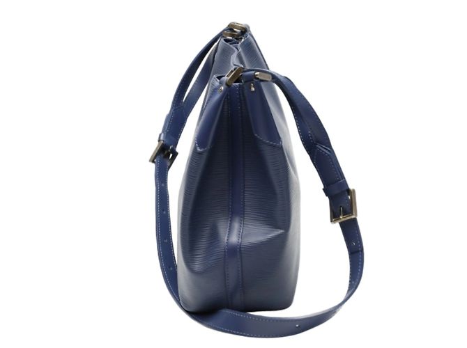 Bolsa de Ombro Louis Vuitton Epi Mandala PM Azul - vista 4