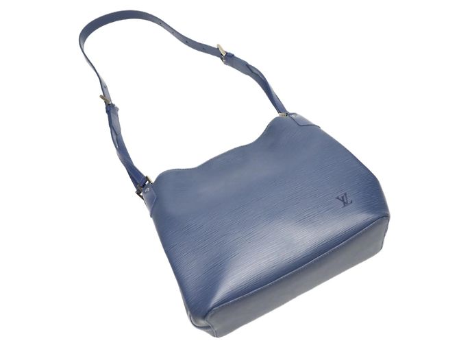 Bolsa de Ombro Louis Vuitton Epi Mandala PM Azul - vista 8