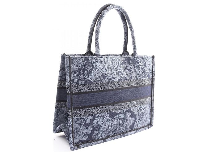 Borsa BO TOTE Book Tote Medium Ricamata Christian Dior - vista 3