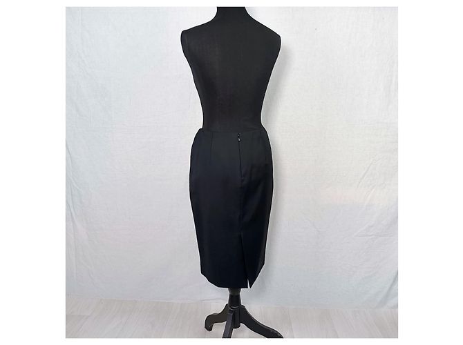 Gianni Versace vintage gonna nera Nero - vista 2