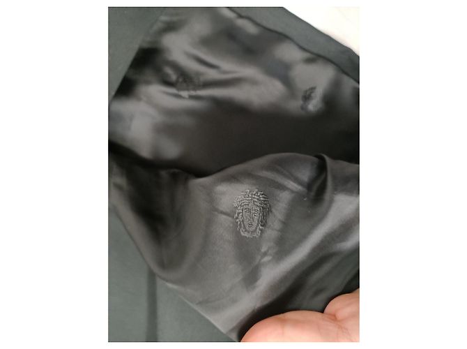 Gianni Versace vintage gonna nera Nero - vista 9
