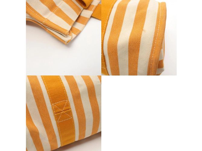 Hermès Cannes MM Tote Bag Orange Roh - Ansicht 11