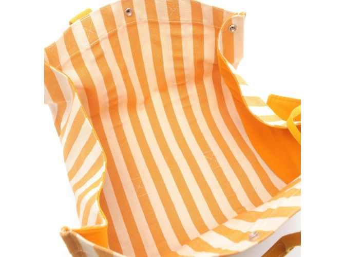 Hermès Cannes MM Tote Bag Orange Roh - Ansicht 4
