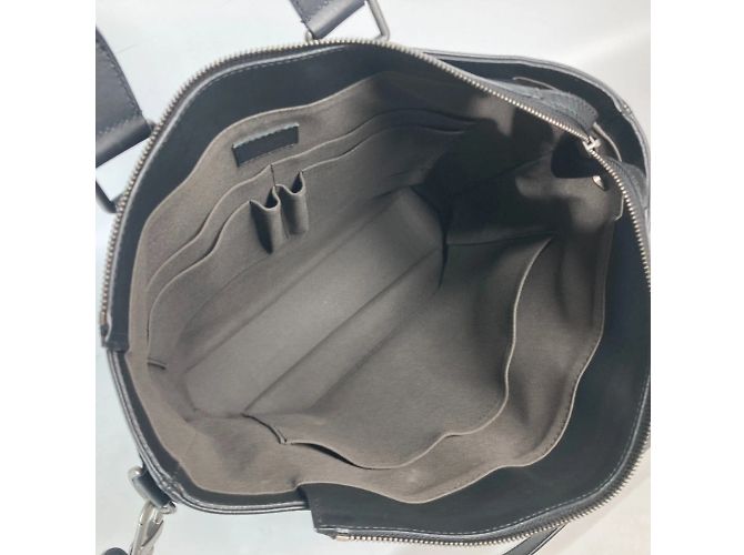 Borsa Daily Tote Damier Infini Louis Vuitton Nero - vista 11