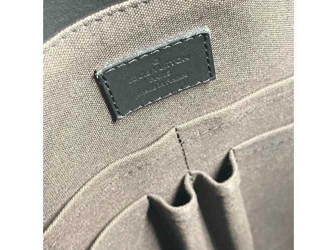 Borsa Daily Tote Damier Infini Louis Vuitton Nero - vista 12
