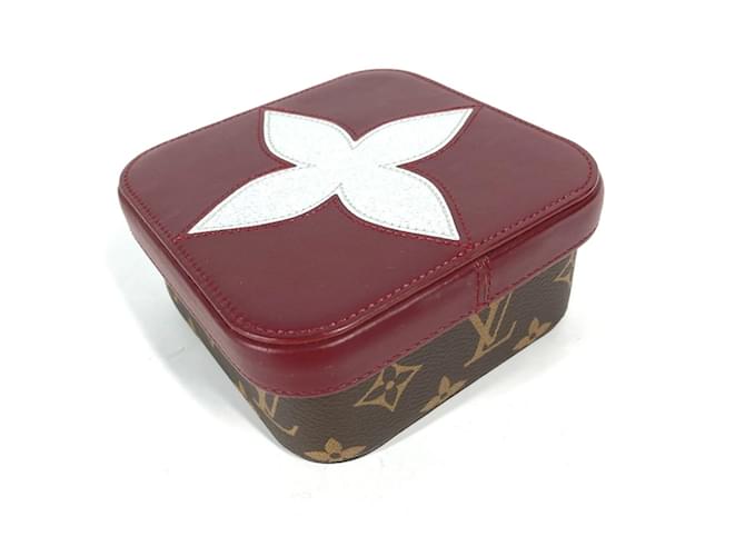 Scatola per gioielli Monogram Louis Vuitton Marrone - vista 3