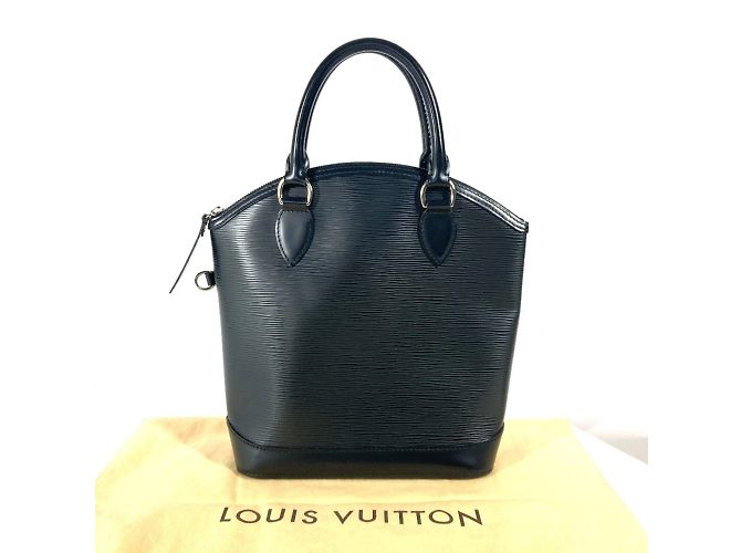 Borsa Tote Epi Lockit di Louis Vuitton Nero - vista 2