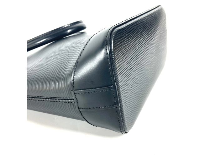 Borsa Tote Epi Lockit di Louis Vuitton Nero - vista 7