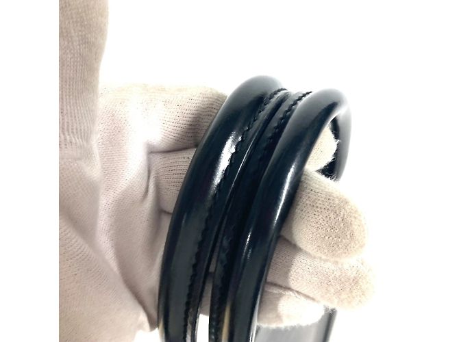 Borsa Tote Epi Lockit di Louis Vuitton Nero - vista 8