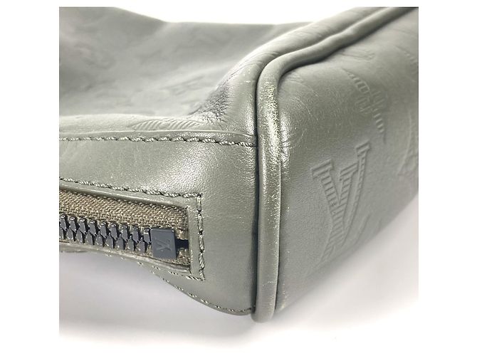Borsa a Spalla Monogram Shadow Louis Vuitton Nero Cachi - vista 5