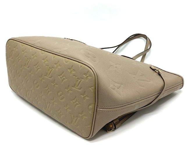 Borsa tote Neverfull MM in Monogram Empreinte Louis Vuitton Grigio - vista 2