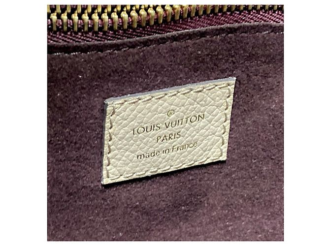Borsa tote Neverfull MM in Monogram Empreinte Louis Vuitton Grigio - vista 7