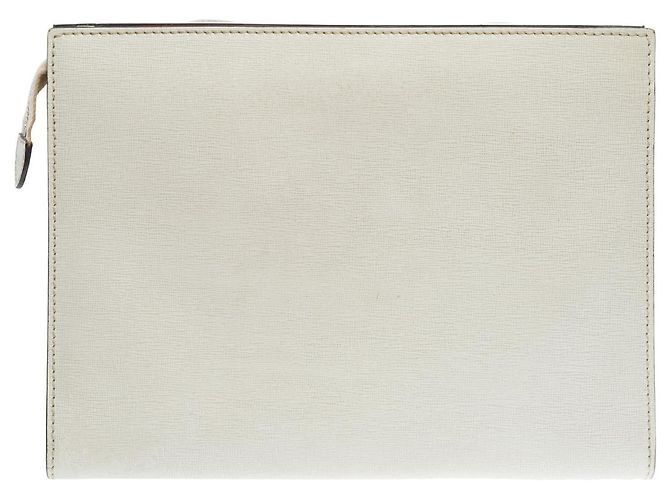 FENDI Graue Leder Tasche - 101301 - Ansicht 3