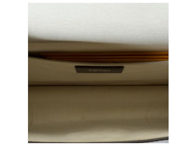 FENDI Graue Leder Tasche - 101301 - Ansicht 8