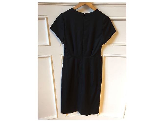 KENZO Vestidos T.Internacional M Lana Negro - vista 3