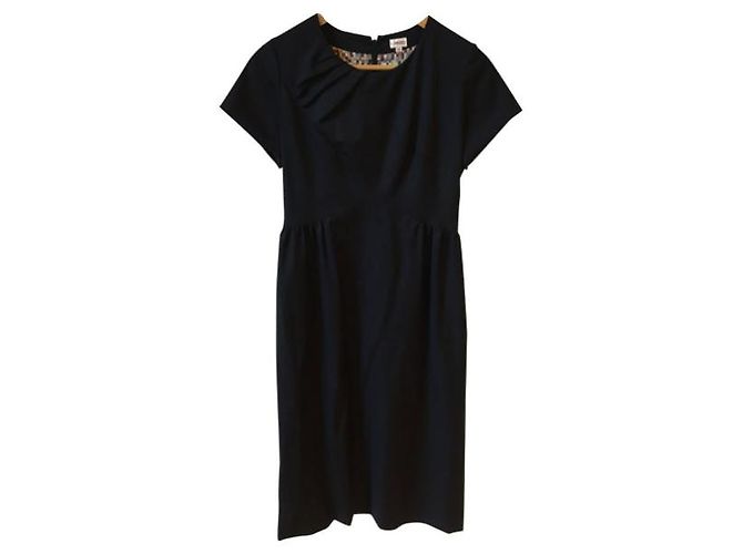 KENZO Vestidos T.Internacional M Lana Negro - vista 6