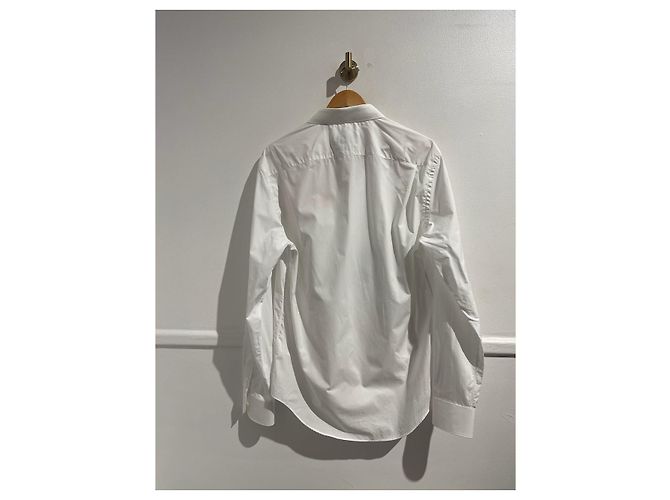 LOUIS VUITTON Camicie T.International L Cotone Bianco - vista 3