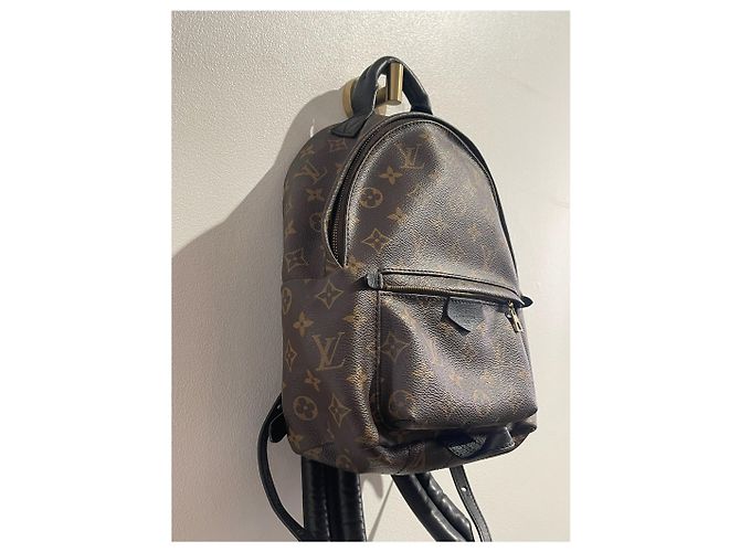Zaini LOUIS VUITTON T. Tessuto Marrone - vista 2