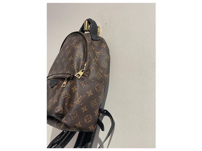 Zaini LOUIS VUITTON T. Tessuto Marrone - vista 4