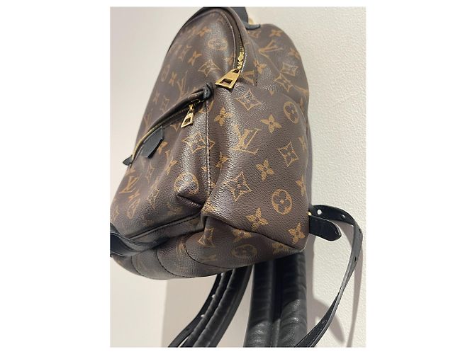 Zaini LOUIS VUITTON T. Tessuto Marrone - vista 6