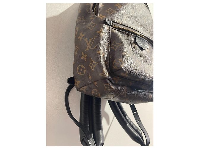 Zaini LOUIS VUITTON T. Tessuto Marrone - vista 7