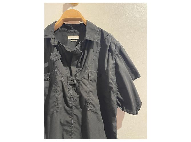 ISABEL MARANT ETOILE Tops T.Internacional S Algodón Negro - vista 2