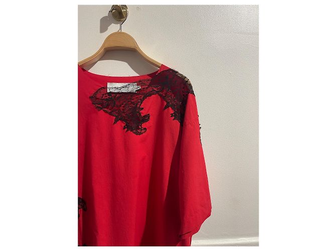 MARQUES ALMEIDA Vestidos T.Internacional M Algodón Roja - vista 2