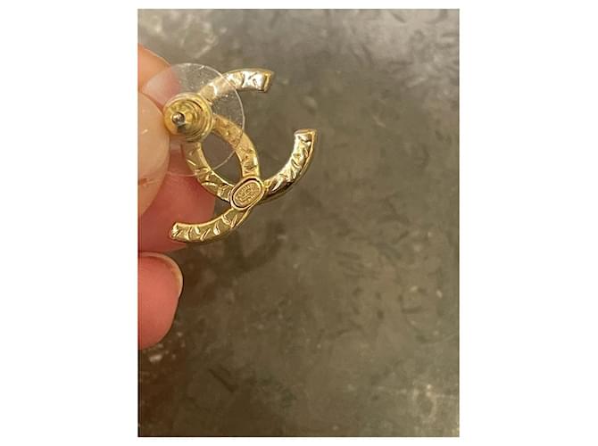 Orecchini CHANEL T. Metallo Argento - vista 3