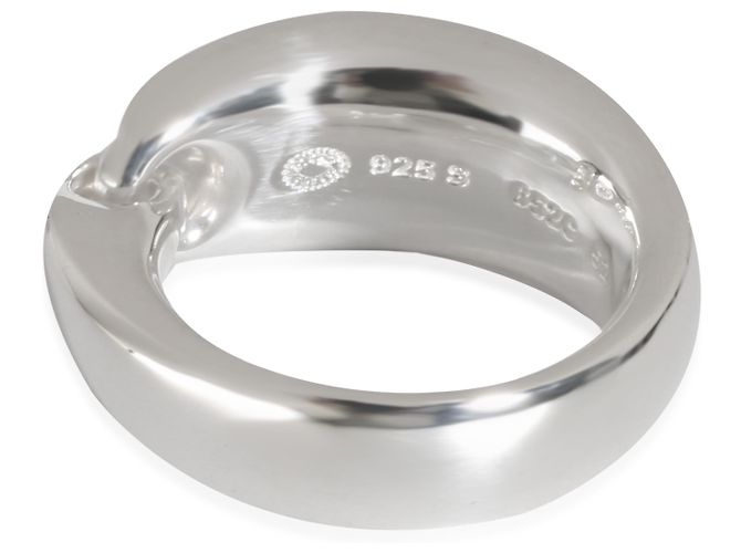 Anello sigillo Reflection di Georg Jensen in argento sterling - vista 2