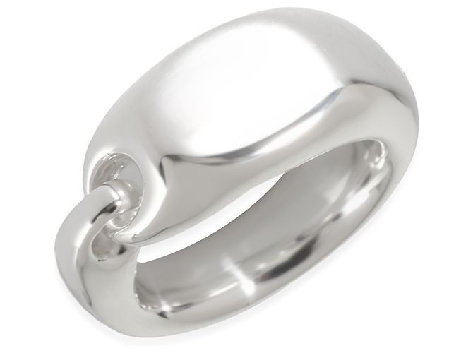 Anello sigillo Reflection di Georg Jensen in argento sterling - vista 3