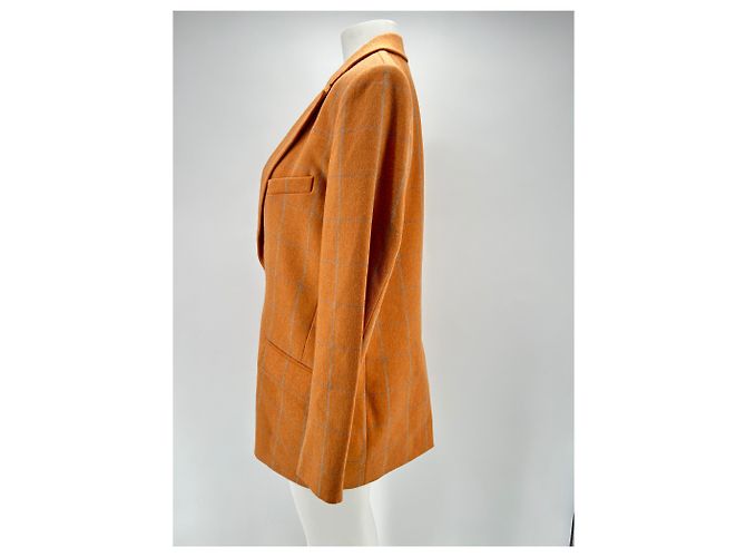 Vestes Tibi T.International M Laine Orange - vue 3