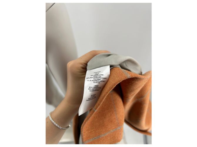 Vestes Tibi T.International M Laine Orange - vue 6