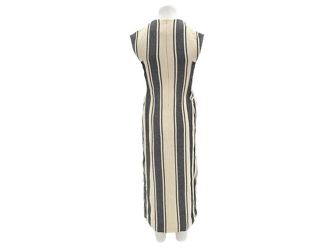 Autre Marque Vestido Bouguessa T.International XS Algodón Blanco - vista 2