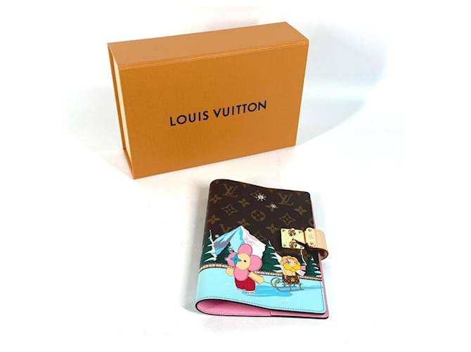 Cahier Vivienne Monogram Louis Vuitton Marron - vue 11