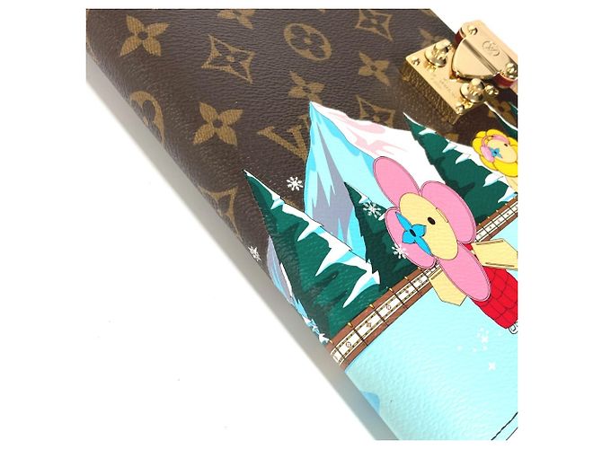 Cahier Vivienne Monogram Louis Vuitton Marron - vue 2