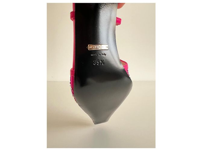 Tacchi Slingback Gucci Rosa Donna - vista 14
